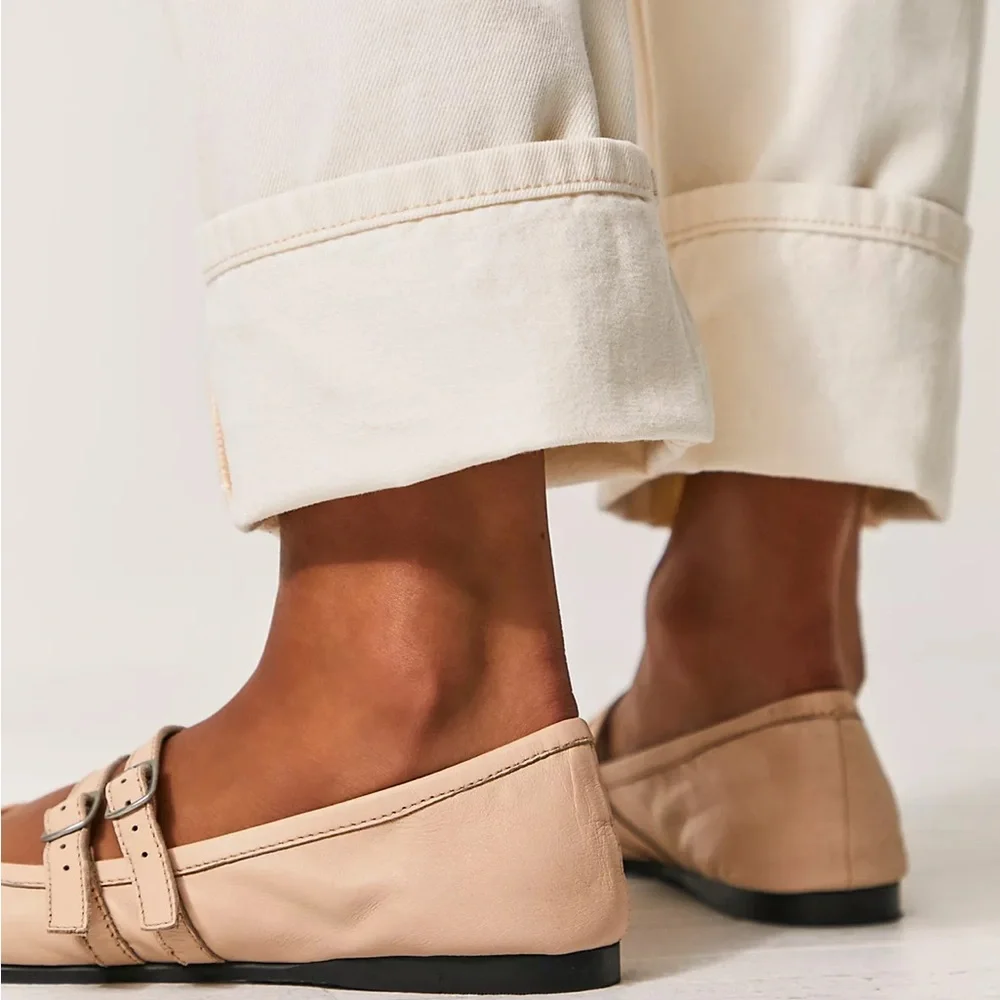 Free People Gemini Ballet Flats in Tulle, SZ 9 (Fit 8.5) NEW!!! - Picture 3 of 6